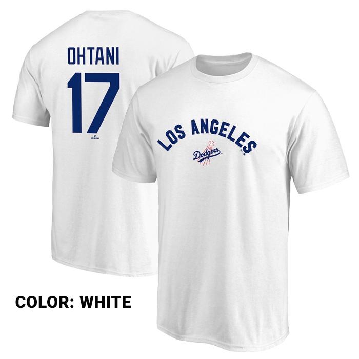 Fanatics ファナティクス Tシャツ NAME & No. TEE ネーム & ナンバー 大谷翔平 MLB ロサンゼルス・ドジャース 単品購入の場合はネコポス便発送｜buddy-stl｜02