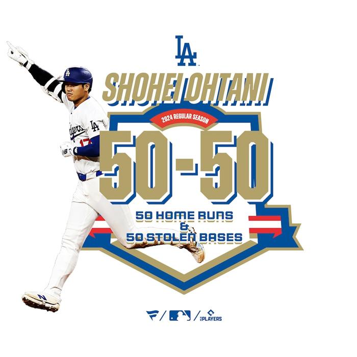 Fanatics（ファナティクス） Tシャツ 大谷翔平 50-50 Club 達成記念T