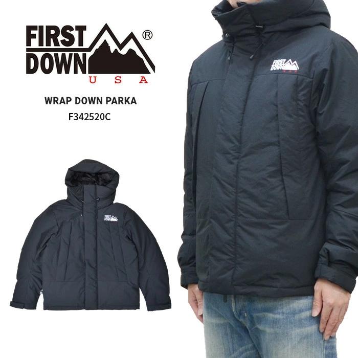 FIRST DOWN（ファーストダウン） ジャケット WRAP DOWN PARKA JACKET