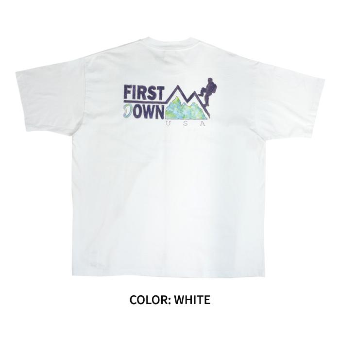 FIRST DOWN USA ファーストダウン Tシャツ S/S TEE #3 COTTON JERSEY BY LEE QURA 半袖 カットソー トップス F401007C バーゲン｜buddy-stl｜07