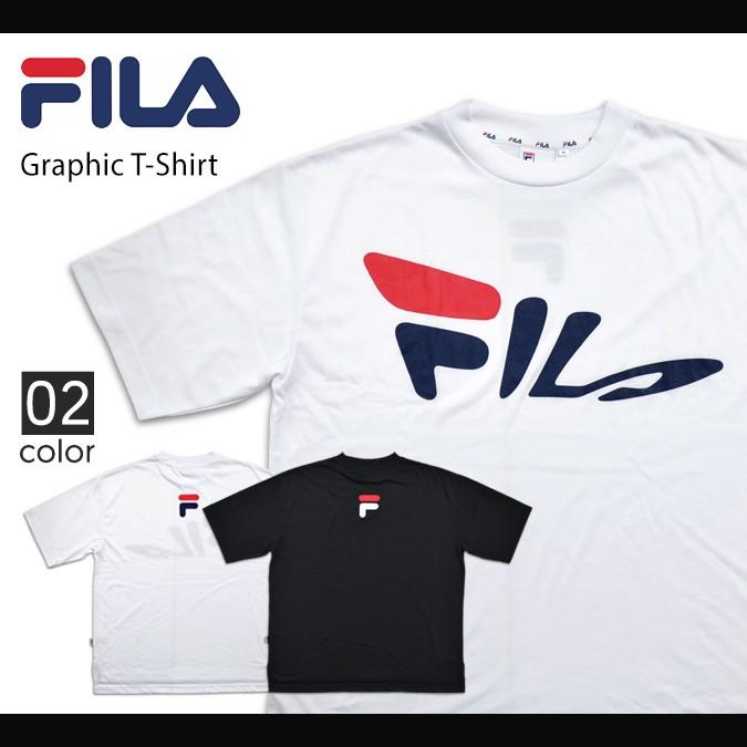 fila white t shirt with logo