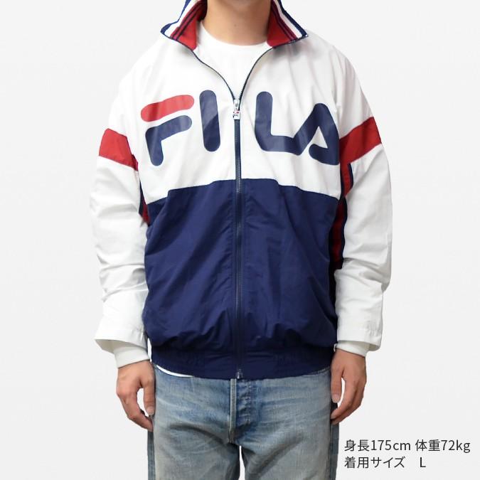 FILA（フィラ） FILA HERITAGE ヘリテージ PANEL SWITCH ZIP UP JACKET