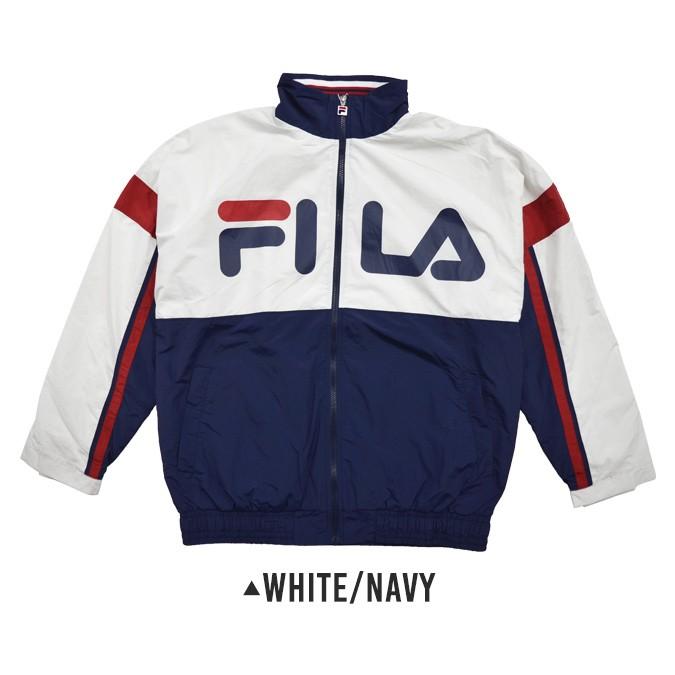 FILA（フィラ） FILA HERITAGE ヘリテージ PANEL SWITCH ZIP UP JACKET