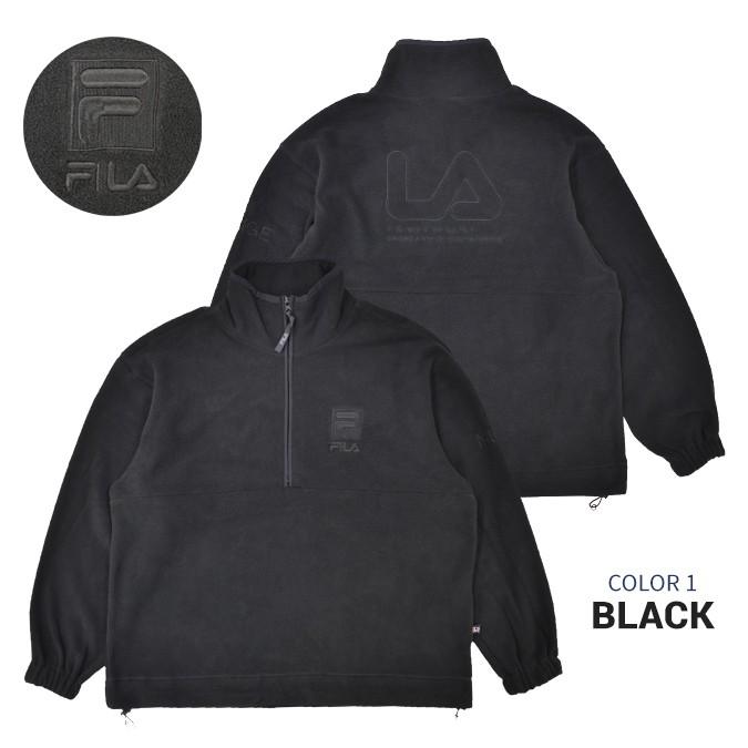 FILA（フィラ） FILA HERITAGE ヘリテージ HALF ZIP FLEECE JACKET 