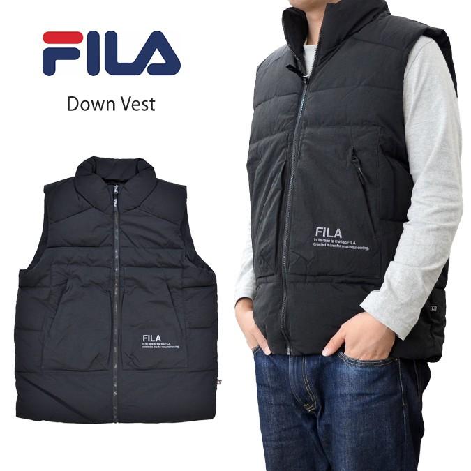 Fila Heritage フィラ ヘリテージ ベスト Down Vest ダウンベスト 中綿ベスト メンズ Fm9694 バーゲン Fila 030 Buddy Stl 通販 Yahoo ショッピング