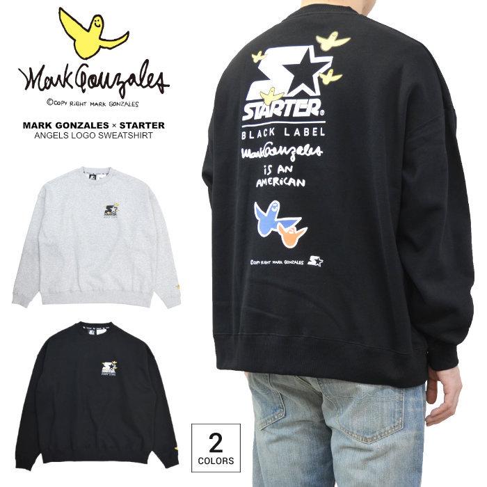 Mark Gonzales マーク ゴンザレス Starter スターター トレーナー Angeles Logo Pt Sweatshirt スウェット フリース 長袖 2g7 Gonzales 021 Buddy Stl 通販 Yahoo ショッピング