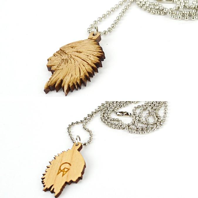 GOOD WOOD NYC(グッドウッド) The Micro Chief Necklace ネックレス 