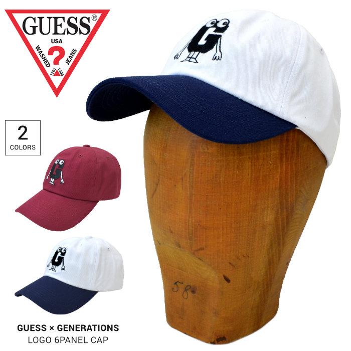 guess generations キャップ GUESS（ゲス） GUESS GENERATIONS キャップ LOGO 6-PANEL CAP 6パネル