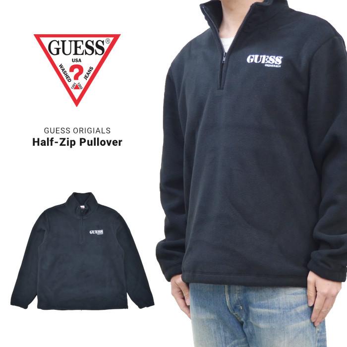 GUESS ゲス フリース HALF-ZIP PULLOVER FLEECE スウェット GUESS ゲス フリース HALF-ZIP PULLOVER FLEECE スウェット
