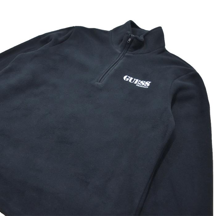GUESS ゲス フリース HALF-ZIP PULLOVER FLEECE スウェット GUESS ゲス フリース HALF-ZIP PULLOVER FLEECE スウェット