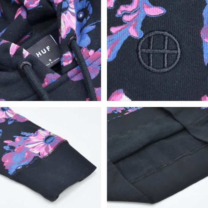 ねお 8/5 XL フーディ HUF（ハフ） パーカー DAZY P/O HOODIE フリース スウェット FL00149