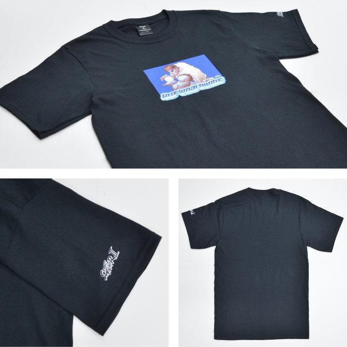 HUF（ハフ） HUF STREET FIGHTER ストリートファイター Tシャツ RYU S