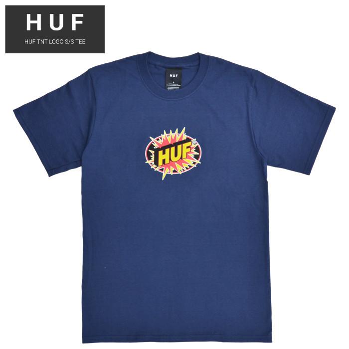 HUF ハフ Tシャツ TNT LOGO S/S TEE 半袖 カットソー トップス TS01691 単品購入の場合はネコポス便発送｜buddy-stl