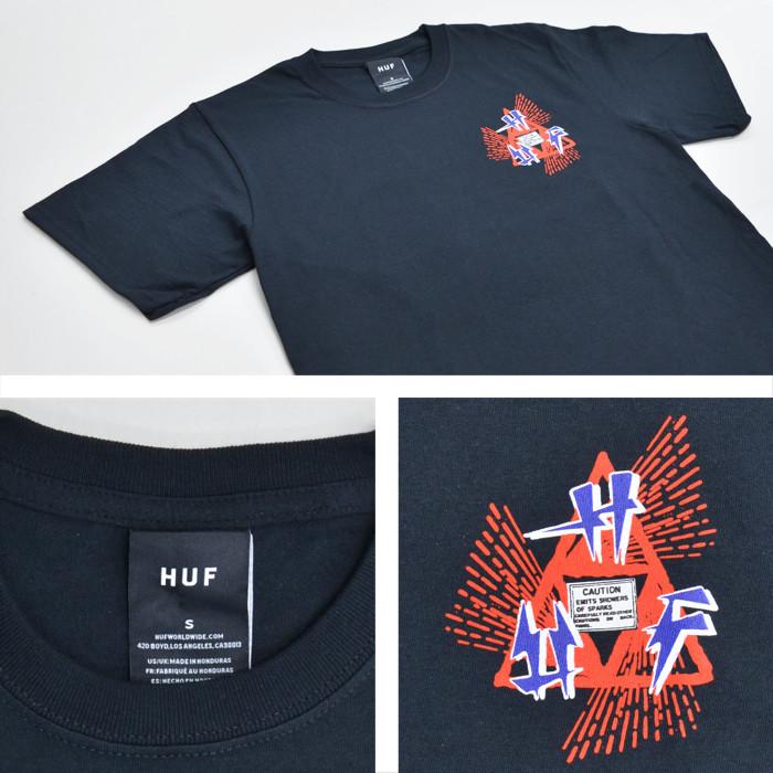 HUF ハフ Tシャツ FLASHING WHEEL TT S/S TEE 半袖 カットソー トップス TS01690 単品購入の場合はネコポス便発送｜buddy-stl｜06