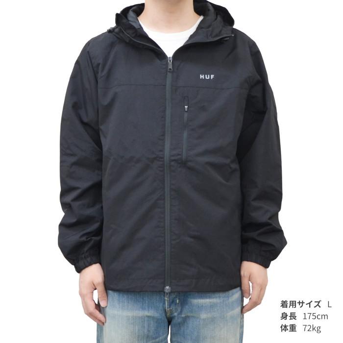 HUF ハフ ジャケット ESSENTIALS ZIP STANDARD SHELL JACKET ナイロン