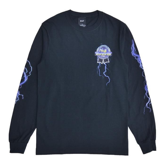 HUF（ハフ） ロンT PBR LIGHTNING L/S TEE 長袖 Tシャツ カットソー