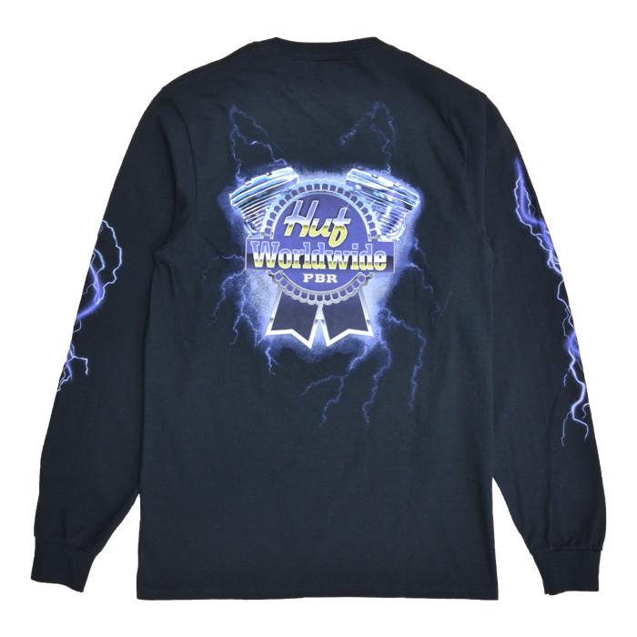 HUF（ハフ） ロンT PBR LIGHTNING L/S TEE 長袖 Tシャツ カットソー