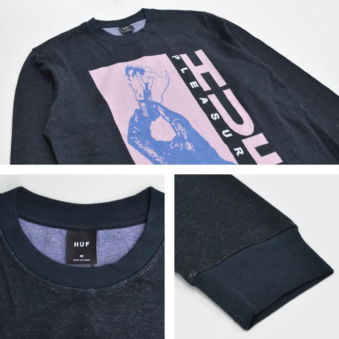 HUF × PLEASURES ハフ × プレジャーズ セーター LIGHT UP JACQUARD L/S KNIT SHIRT 長袖 ロンT ニット カットソー トップス KN00381｜buddy-stl｜06