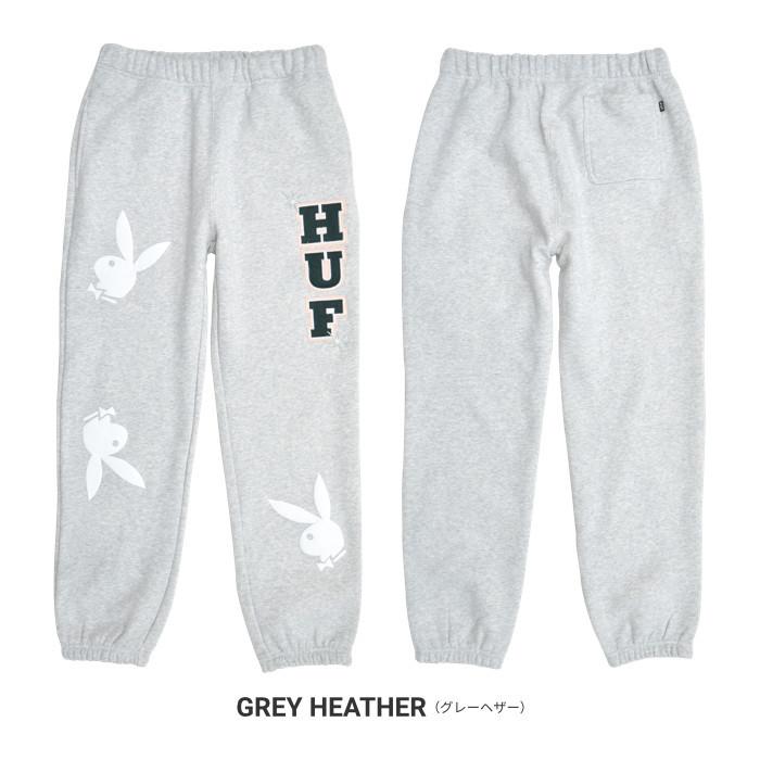 HUF × PLAYBOY ハフ × プレイボーイ パンツ RABBIT HEAD FLEECE PANT スウェットパンツ フリースパンツ