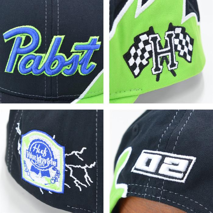 HUF（ハフ） PBR キャップ PABST COLOR BLOCK 6-PANEL CAP 帽子