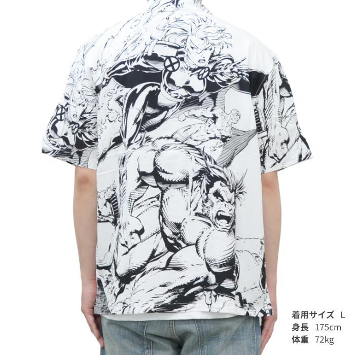 HUF MARVEL X-MEN RESORT SHIRT リゾートシャツ HUF MARVEL ハフ マーベル シャツ X-MEN RESORT SHIRT リゾート