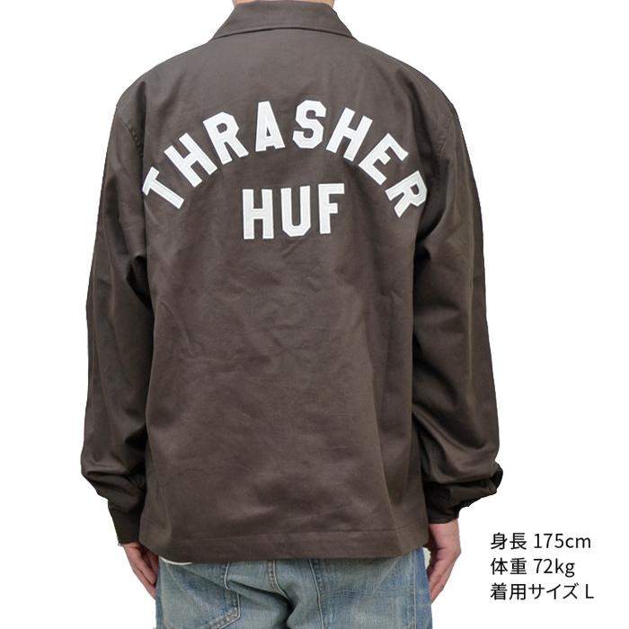 HUF × THRASHER ハフ スラッシャー ジャケット FIELD CREW JACKET  