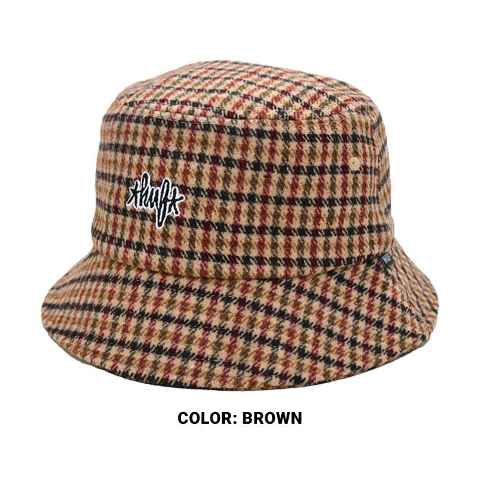 HUF（ハフ） ハット WATSON TWEED BUCKET HAT CAP バケットハット