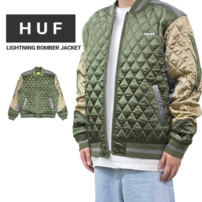HUF ハフ ジャケット LIGHTNING BOMBER JACKET ライトニング ボンバー
