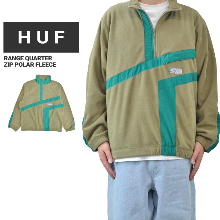 メンズ HUF ＜ハフ＞ハーフジップフリースジャケット [FL00183]