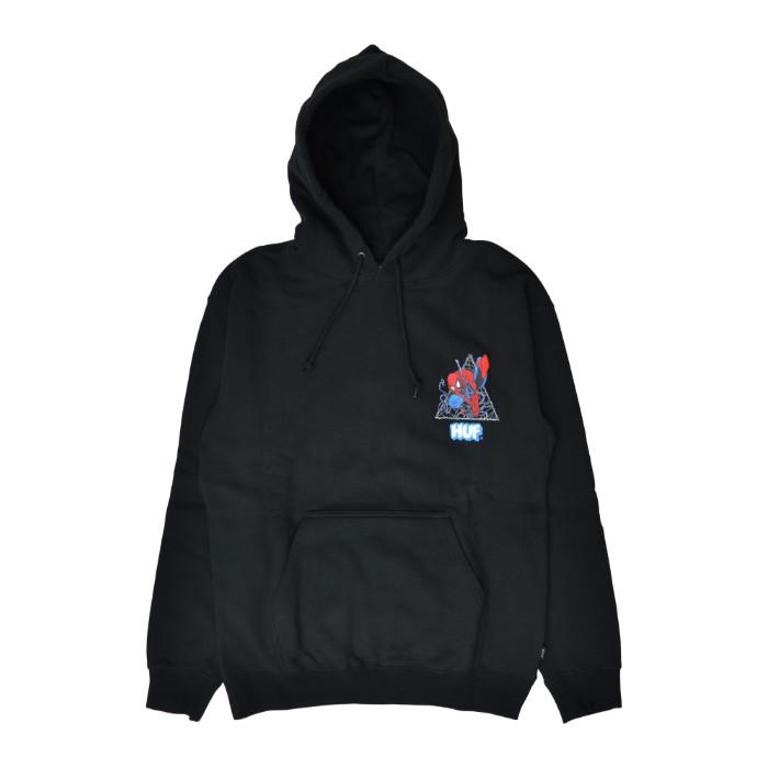 HUF（ハフ） HUF SPIDER-MAN スパイダーマン パーカー THWIP TRIANGLE