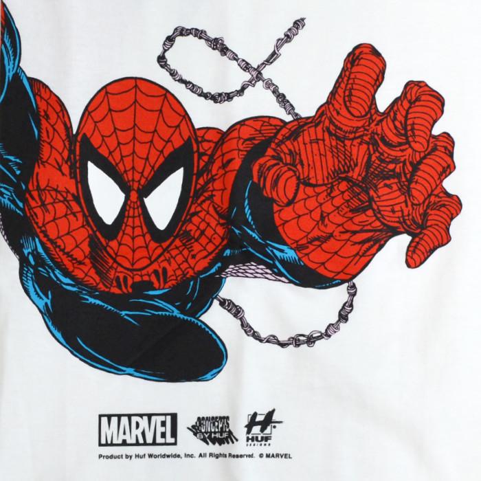 HUF × SPIDER-MAN ハフ × スパイダーマン Tシャツ FACE OFF S/S TEE 半袖 カットソー トップス TS02061 単品購入の場合はネコポス便発送｜buddy-stl｜05