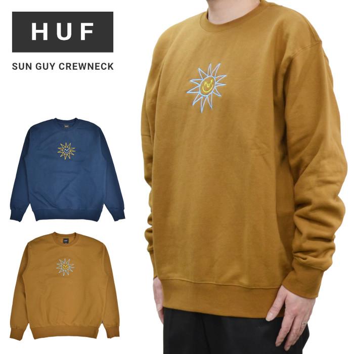 HUF ハフ スウェット SUN GUY CREWNECK SWEATSHIRT フリース 