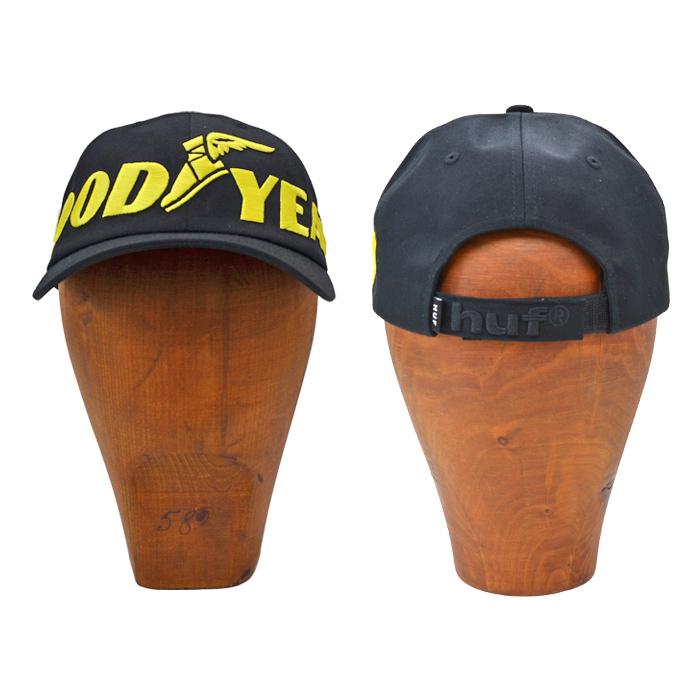 HUF × GOODYEAR ハフ × グッドイヤー キャップ PIT CREW 6-PANEL