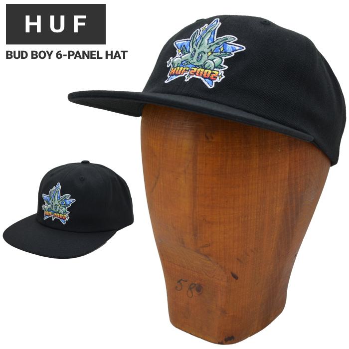HUF（ハフ） キャップ BUD BOY 6-PANEL HAT CAP 帽子 スナップバック