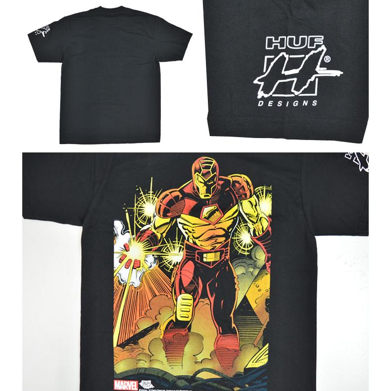 HUF AVENGERS ハフ アベンジャーズ Tシャツ I AM IRON MAN TEE 半袖  