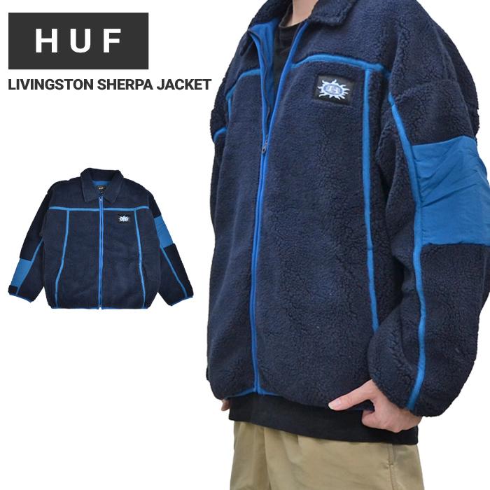 HUF ハフ ジャケット LIVINGSTON SHERPA JACKET シェルパジャケット 