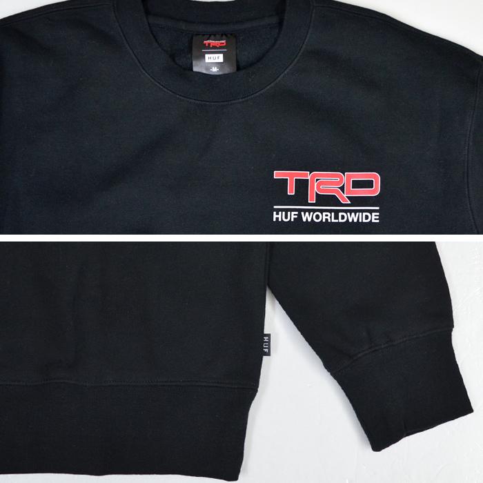 HUF×TRD スウェット　Mサイズ HUF TRD ハフ トヨタ・レーシング・デベロップメント スウェット