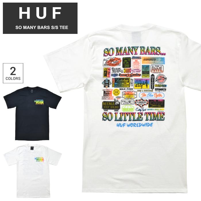 Huf ハフ Tシャツ So Many Bars S S Tee 半袖 カットソー トップス Ts01101 単品購入の場合はネコポス便発送 Huf 886 Buddy Stl 通販 Yahoo ショッピング