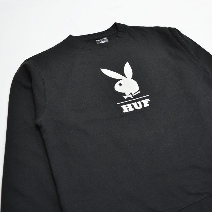 Huf Playboy ハフ プレイボーイ スウェット Playboy Logo Crewneck トレーナー フリース Pf003 Huf 970 Buddy Stl 通販 Yahoo ショッピング