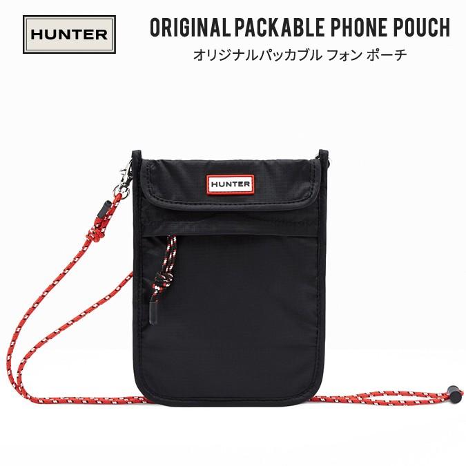 HUNTER ハンター ORIGINAL PACKABLE PHONE POUCH オリジナルパッカブルフォンポーチ ショルダーバッグ サコッ