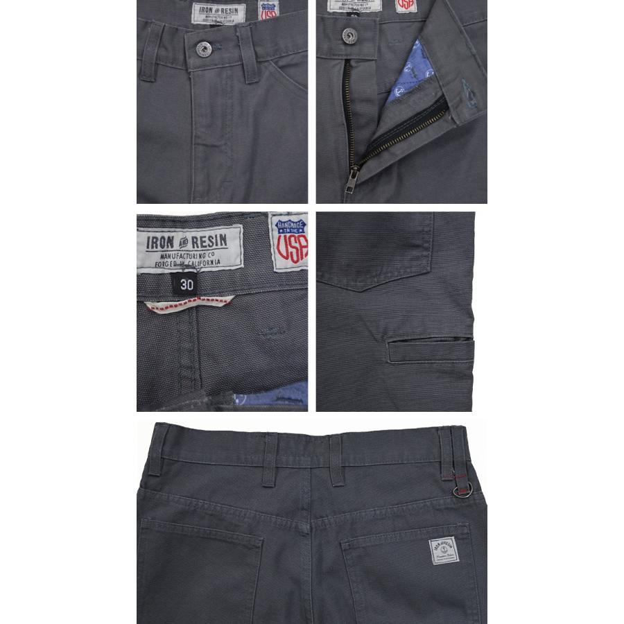 IRON & RESIN アイアン & レジン UNION WORK PANT ワークパンツ ダック地 SLATE 【クリアランスセール
