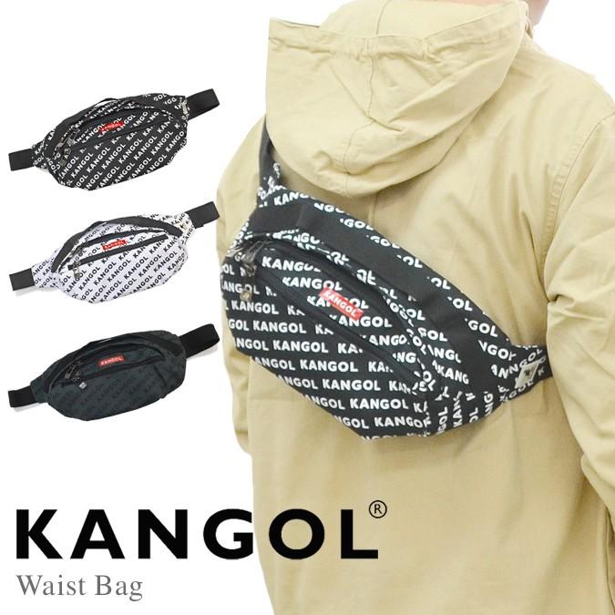 KANGOL カンゴール ウエストバッグ ショルダーバッグ ボディバッグ 鞄 WAIST BAG KGSA-BG00042 ネコポス便発送で送料無料｜buddy-stl