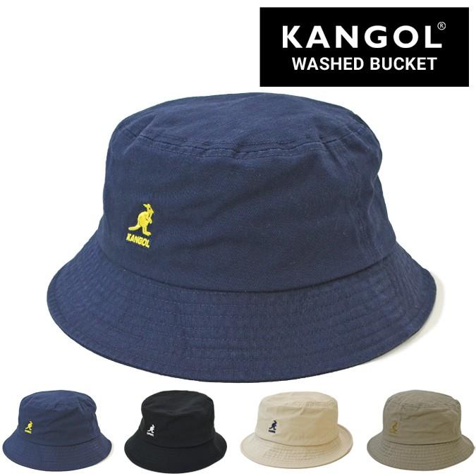 kangol washed bucket hat