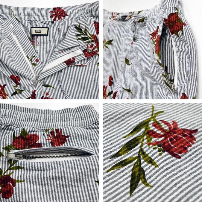 KITH NYC キス ニューヨークシティ FLORAL SEERSUCKER STRYKER PANT 
