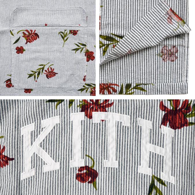 KITH NYC キス ニューヨークシティ FLORAL SEERSUCKER HARRISON 