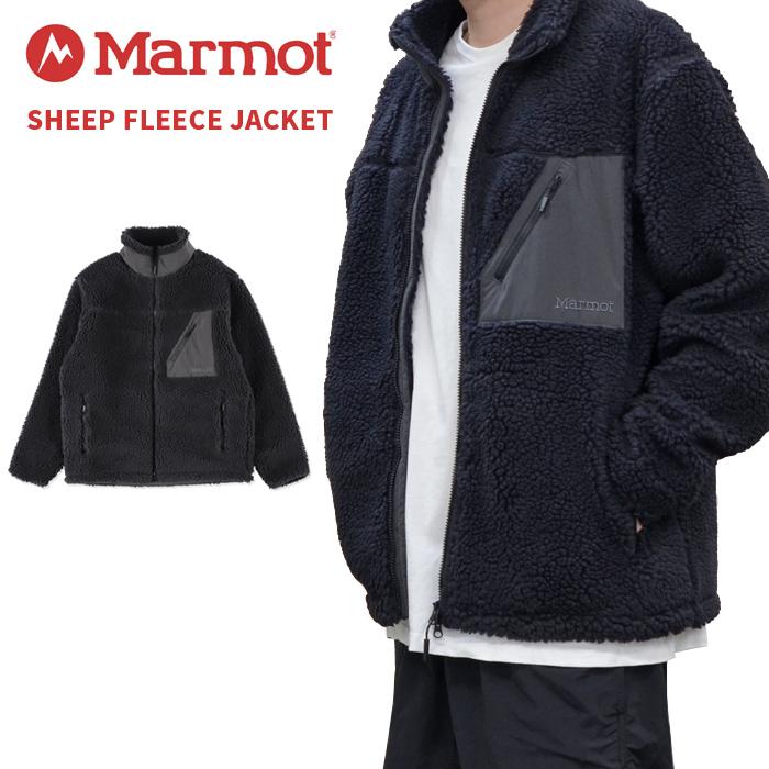 [Marmot] フリースジャケット Sheep Fleece Jacket フリース ジャケット (BK, S) Marmot（マーモット） ジャケット SHEEP FLEECE JACKET シープ