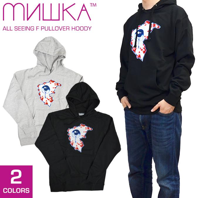 MISHKA ミシカ FAMOUS STARS AND STRAPS All Seeing F Pullover Hoody 