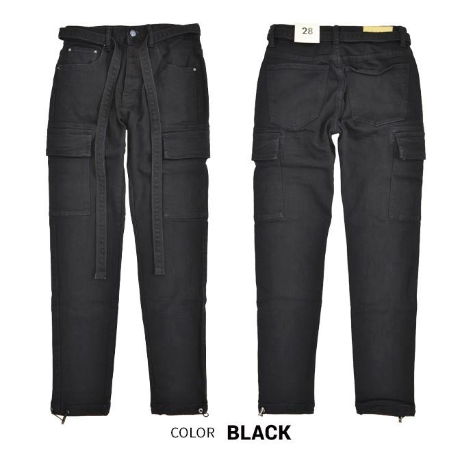 mnml（ミニマル） カーゴパンツ DENIM CARGO PANTS ジーンズ デニム
