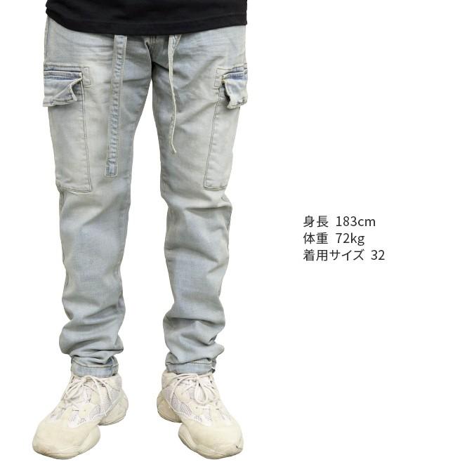 mnml ミニマル カーゴパンツ DENIM CARGO PANTS ジーンズ デニムパンツ