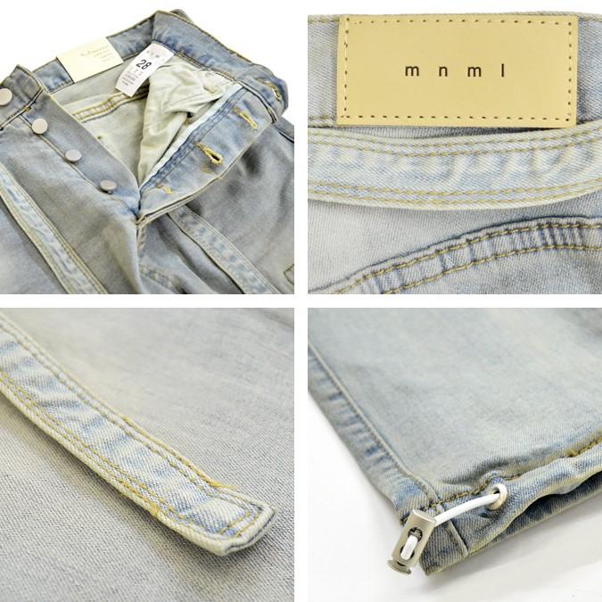 mnml（ミニマル） カーゴパンツ DENIM CARGO PANTS ジーンズ デニム